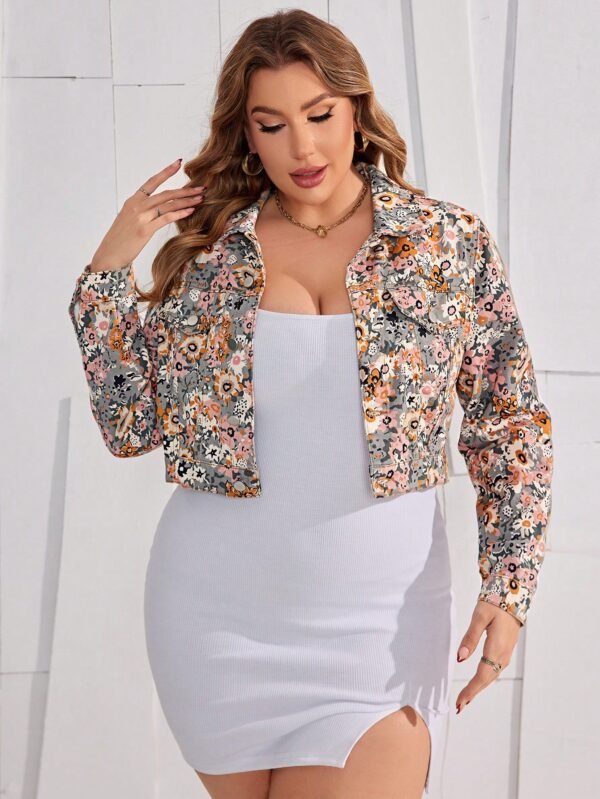 LA-FUmaoyi8 Short Cropped  Jacket