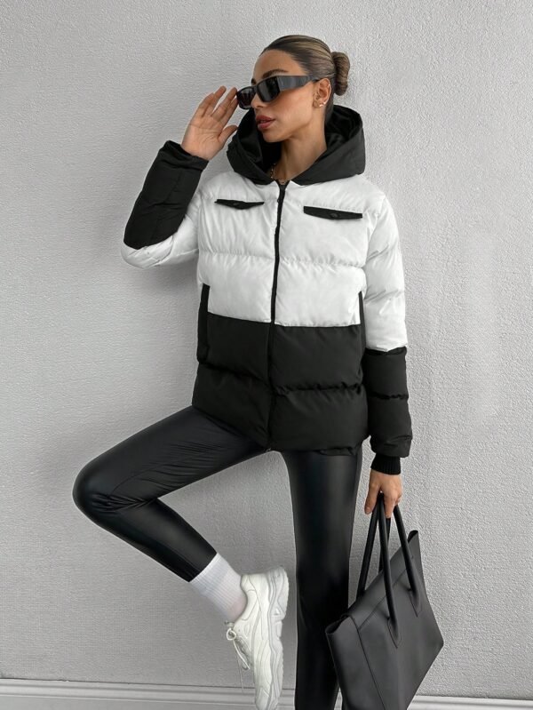 STU-SY8-yrf3 Puffer Jacket With hood - Image 5