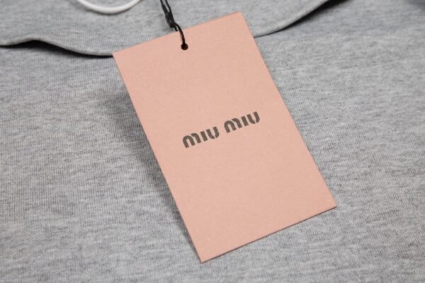 MIU-M cotton hoodie zipper - Image 13