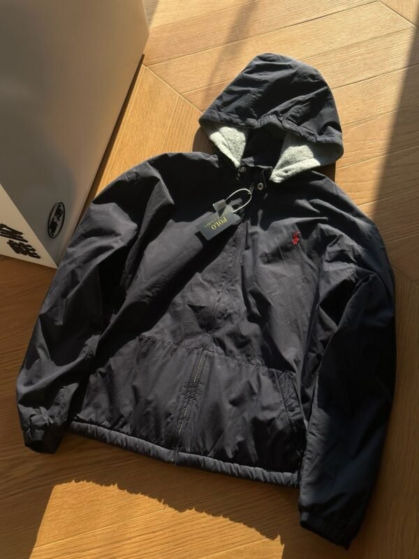 Ralph-la vintage Removable collar hood harrington jacket - Image 2