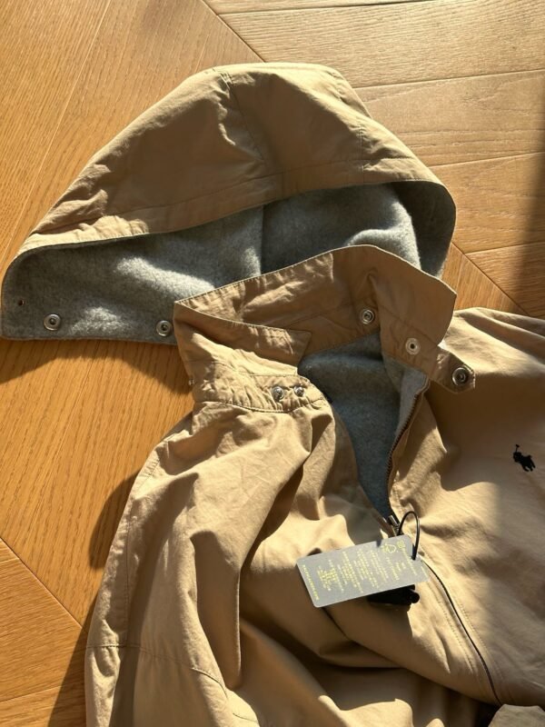 Ralph-la vintage Removable collar hood harrington jacket - Image 12