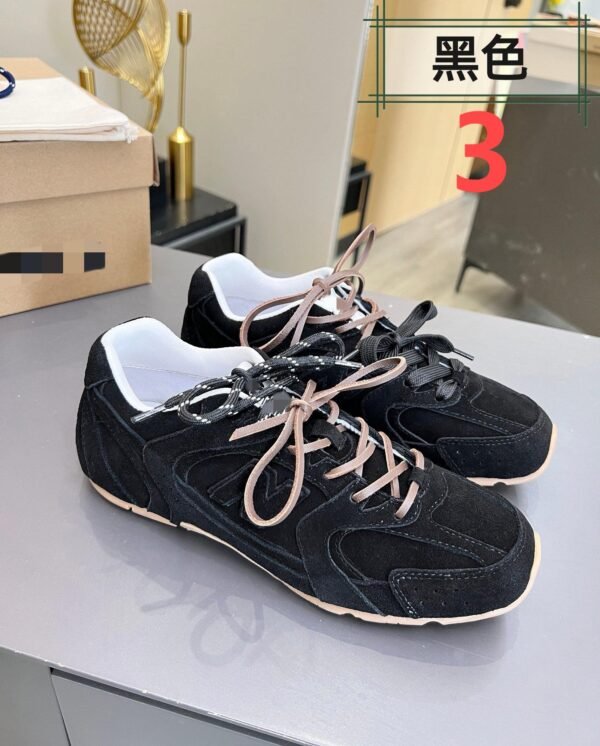 M-MU& NB leather sneakers - Image 4