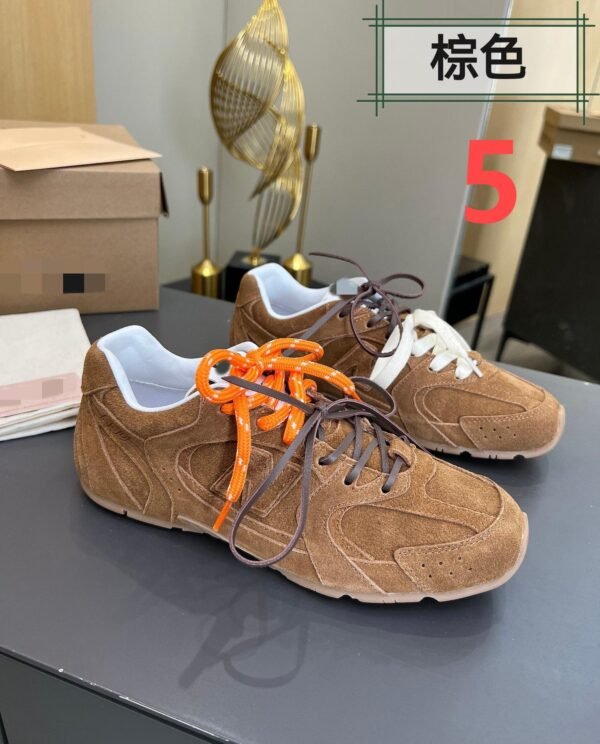 M-MU& NB leather sneakers - Image 6