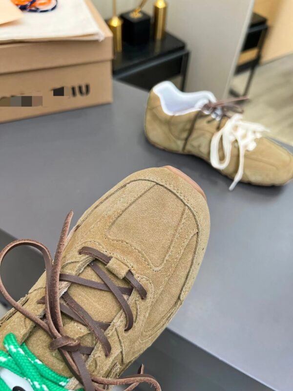 M-MU& NB leather sneakers - Image 12
