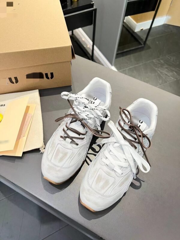 M-MU& NB leather sneakers - Image 10