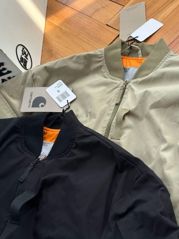 CAR-HARTT WIP lightweight flight stand collar jacket spring - Image 7