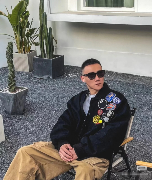 stu-ss Embroidered long sleeve baseball jacket