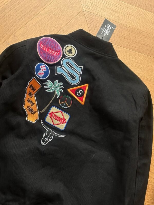 stu-ss Embroidered long sleeve baseball jacket - Image 6