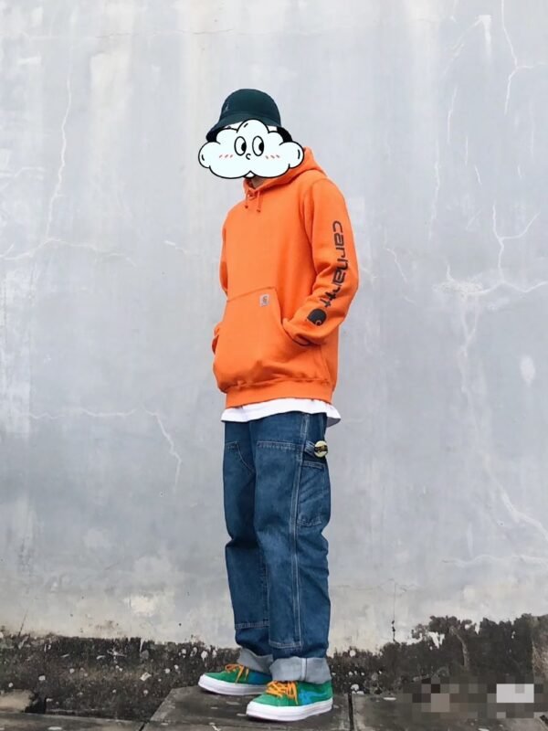 car-hat hooded sweatshirt