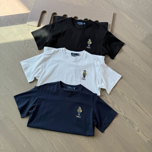 Ralph-la 25th spring new embroidered anime t-shirt - Image 4
