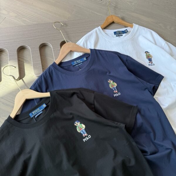 Ralph-la 25th spring new embroidered anime t-shirt - Image 3
