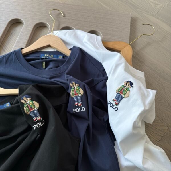Ralph-la 25th spring new embroidered anime t-shirt - Image 9
