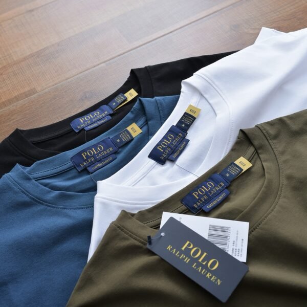Ralph-la classic polo t-shirt Color three-dimensional logo - Image 6