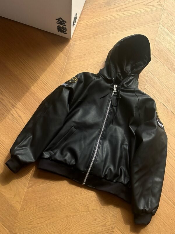 Supre-me& vs-leathers FW24 jacket - Image 7