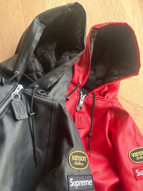 Supre-me& vs-leathers FW24 jacket - Image 12