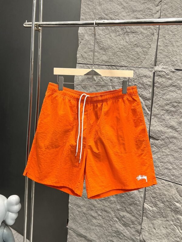 STU-ssy Solid Classic Sports Shorts - Image 5
